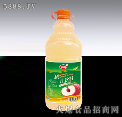绿山园桃汁2500ml瓶装