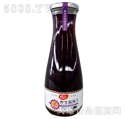 真心野生蓝莓汁1L|驻马店市豫粮生物科技有限