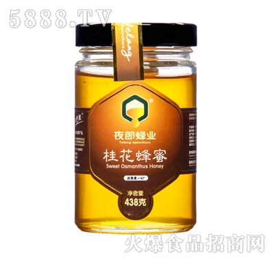 夜郎蜂业438g桂花蜂蜜|贵州夜郎蜂业科技有限