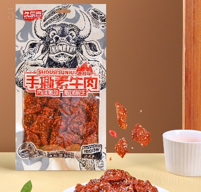 久乐香辣条休闲食品手撕素牛肉