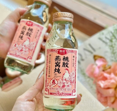 柚诺桃胶燕窝炖植物饮料310ml