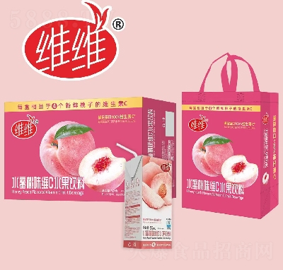 维维水蜜桃维C水果饮料250ml礼盒