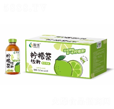 醒德柠檬茶饮料520ml×15