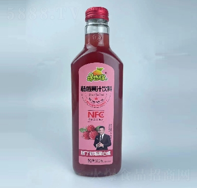 果心缘杨梅汁饮料800ml