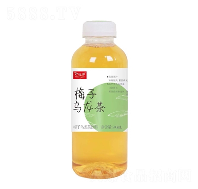 万洋湖梅子乌龙茶饮料500ml