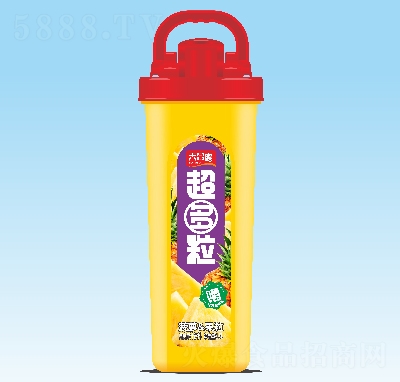 天合露超多粒菠萝果粒复合果汁饮料1.5L